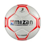 Balón Fútbol N3 INFANTIL MIZAN BLANCO ROJO